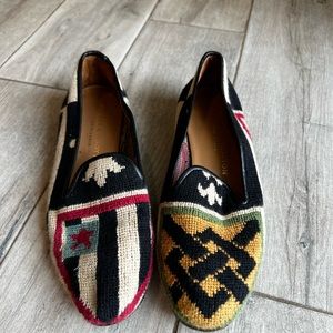 Stubbs & Wootton women’s needlepoint slippers
